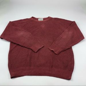 Vintage Carriage trade pullover knot sweater